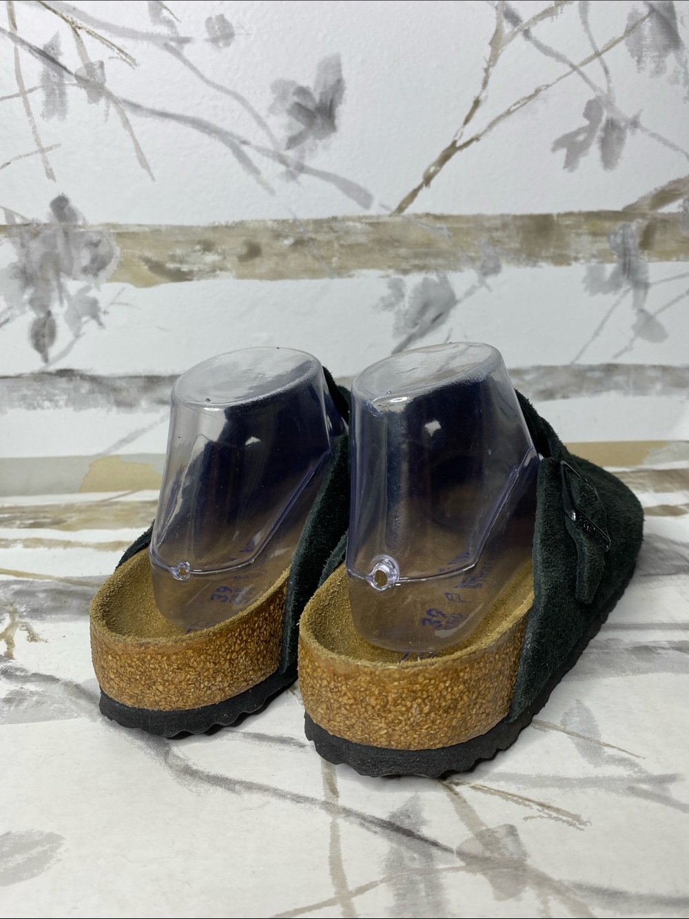 Birkenstock Suede Boston Clogs - Picture 4 of 6